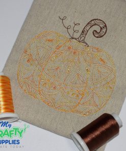 Henna Pumpkin 926 Embroidery Design