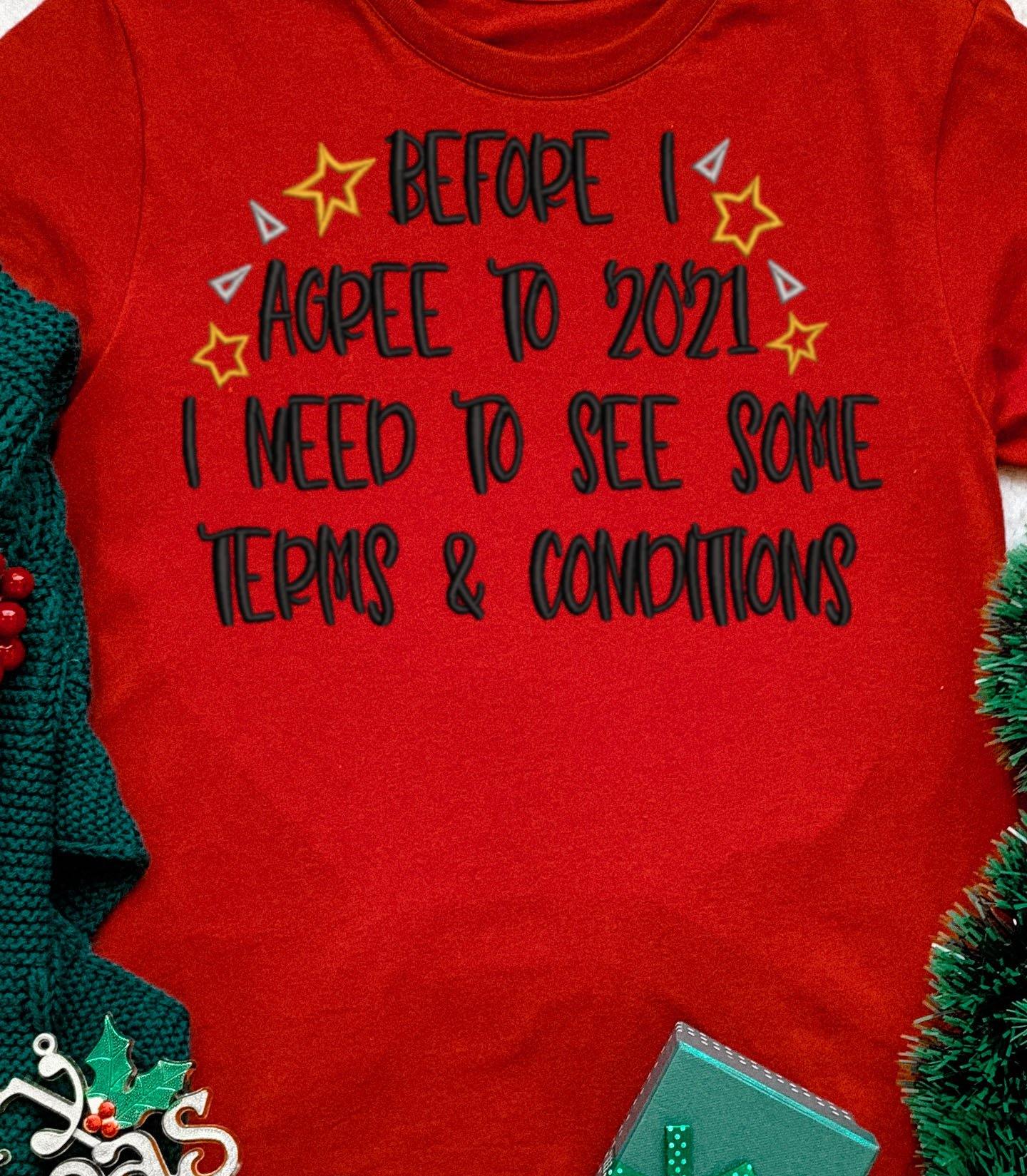 Before I Agree to 2021 Embroidery Design