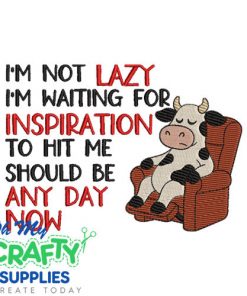 Any Day Now Embroidery Design