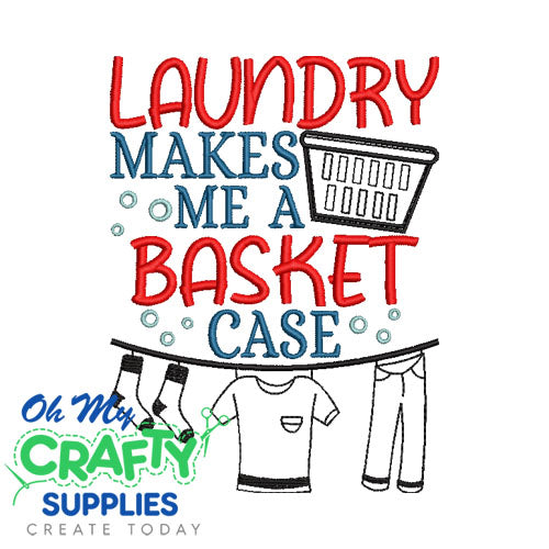 Basket Case 823 Embroidery Design