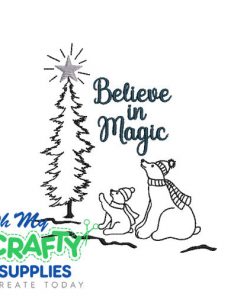 Believe in Magic Bears 1014 Embroidery Design