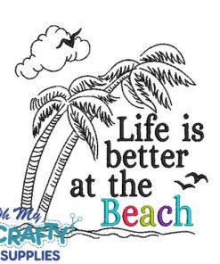 Better Beach 42022 Embroidery Design