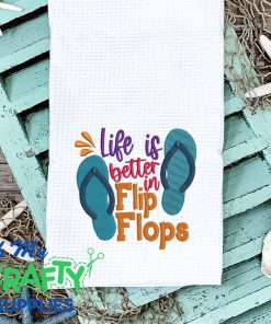 Better in Flip Flops 2021 Embroidery Design