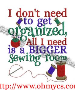 Bigger Sewing Room Embroidery Design