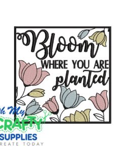 Bloom Planted 2025 Embroidery Design