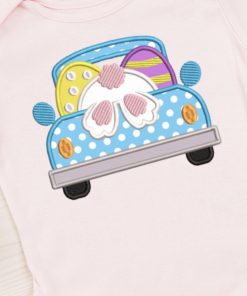 Bunny Truck 2021 Embroidery Applique