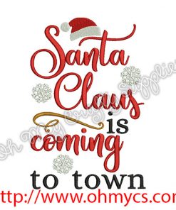Santa Claus is coming to town