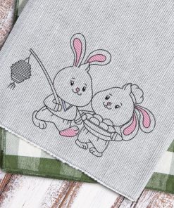 Cute Bunny Couple 2021 Embroidery Design
