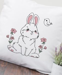 Cutie Pie Bunny Embroidery Design