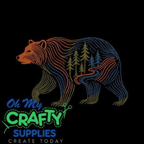 Echo of the Forest Embroidery Design