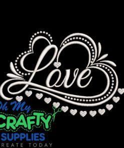 Elegant Love 25 Embroidery Design