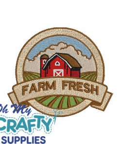 Farm Fresh 1112 Embroidery Design