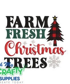 Farm Fresh Christmas 1022 Embroidery Design