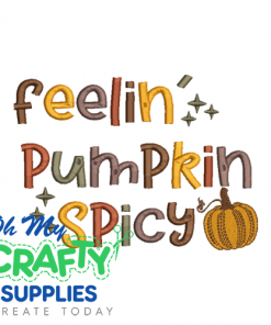 Feelin' Spicy Embroidery Design