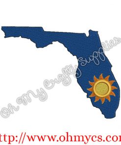 Florida Embroidery Design