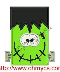 Franky Applique Embroidery Design