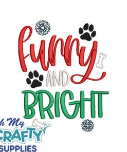 Furry and Bright Embroidery Design