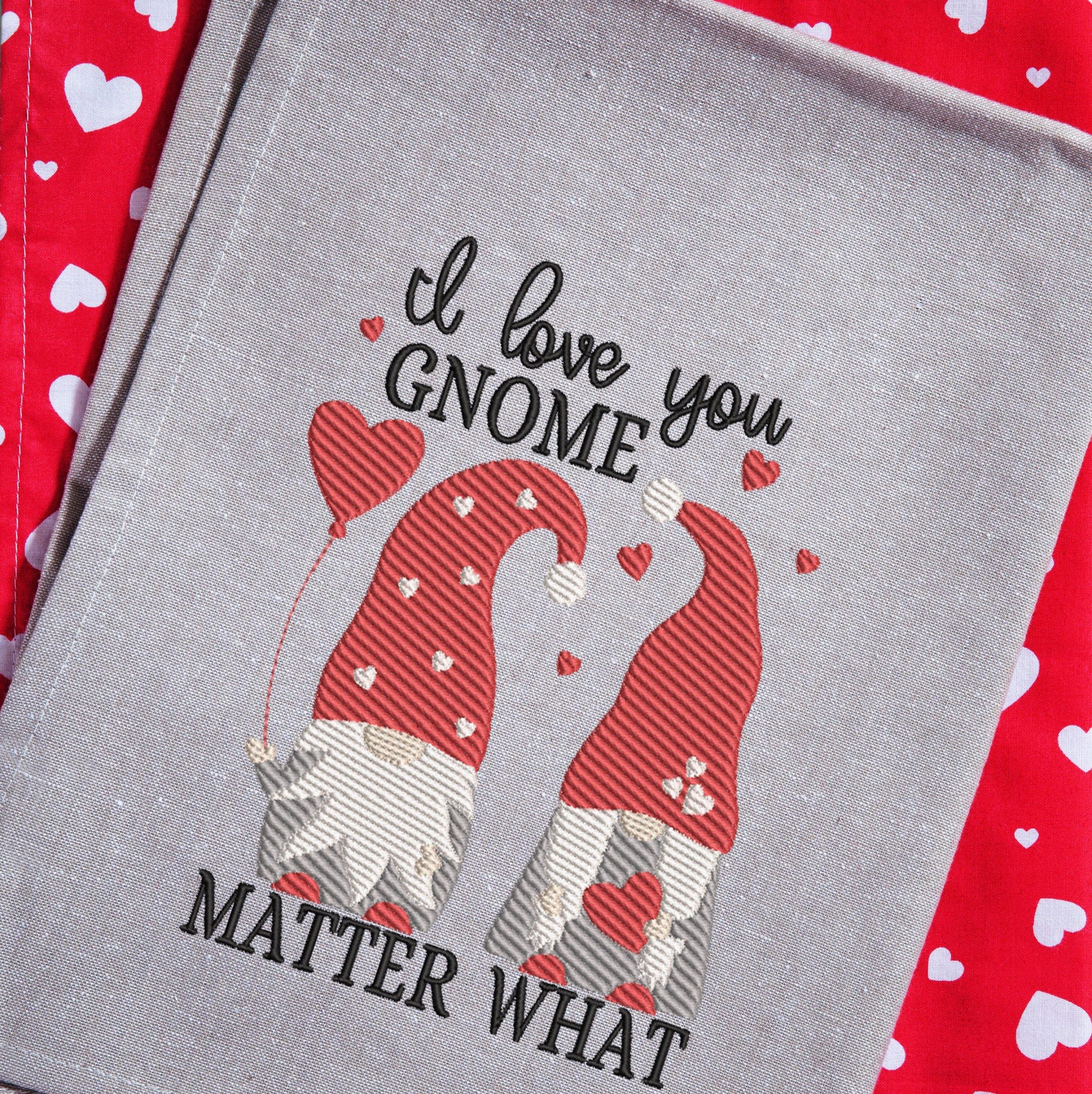Gnome Matter What 2021 Embroidery Design