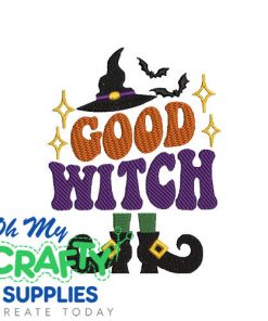 Good Witch 83124 Embroidery Design