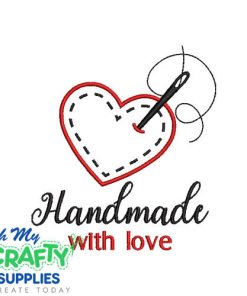 Handmade with Love 326 Embroidery Design