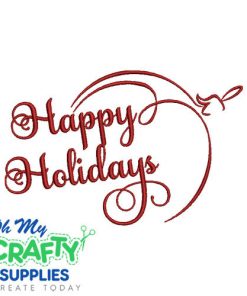 Happy Holidays Ornament 1026