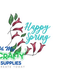 Happy Spring 31523 Embroidery Design