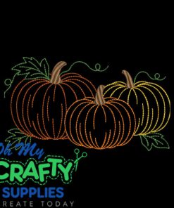 Harvest Harmony Embroidery Design