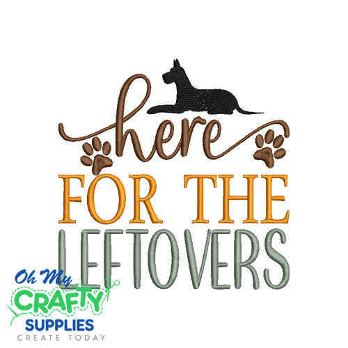 Here for the Leftovers 9623 Embroidery Design
