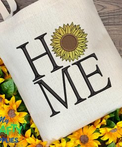 HOME Sunflower Embroidery Design