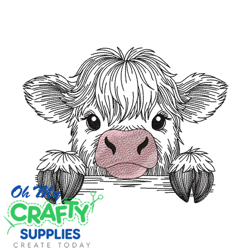 Homestead Highlander Embroidery Design