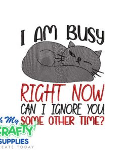 Ignore some other time Embroidery Design