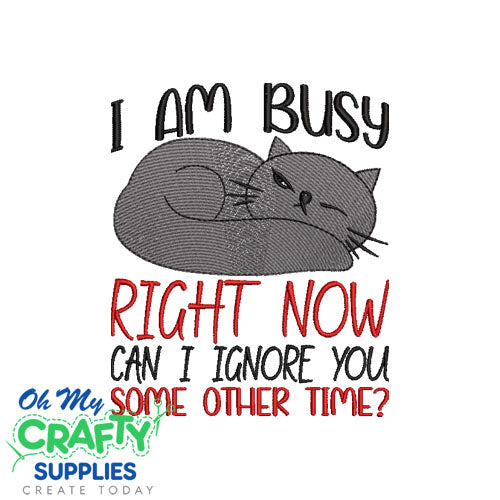 Ignore some other time Embroidery Design