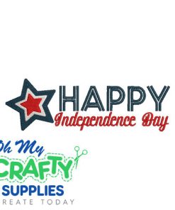 Independence Day Embroidery Design