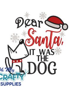 It was the Dog 1110 Embroidery Design