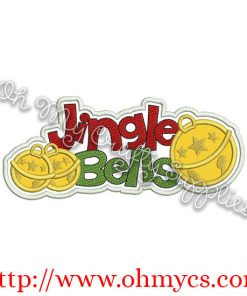 Jingle Bells Applique Design