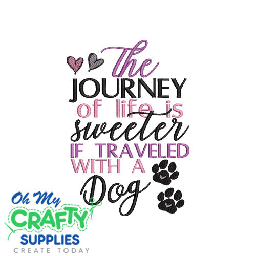 Journey of life 2223 Embroidery Design