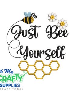 Just Bee Yourself 725 Embroidery Design