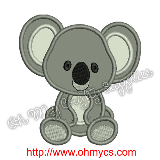Koala Applique Design