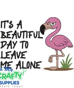 Leave me Alone 2025 Embroidery Design