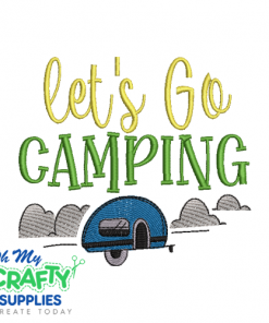 Let's Go 627 Embroidery Design