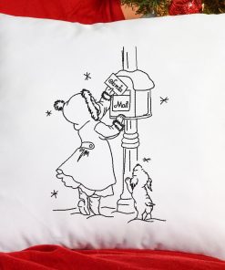Letters to Santa sketch 2020 Embroidery Design