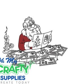 Letters to Santa Embroidery Design