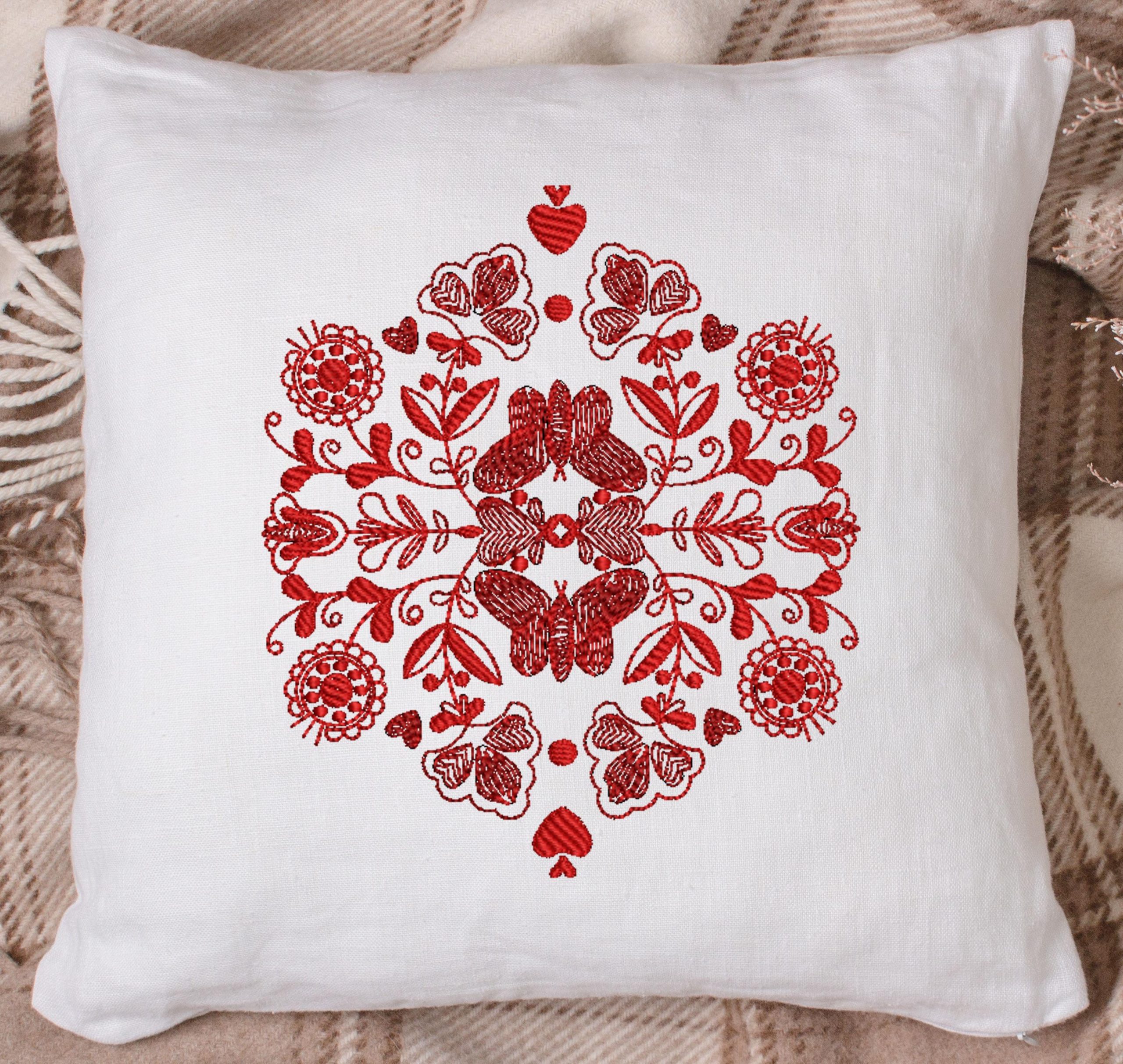 LineArt 2021 Pattern Embroidery Design