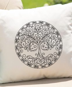 LineArt Tree 2021 Embroidery Design