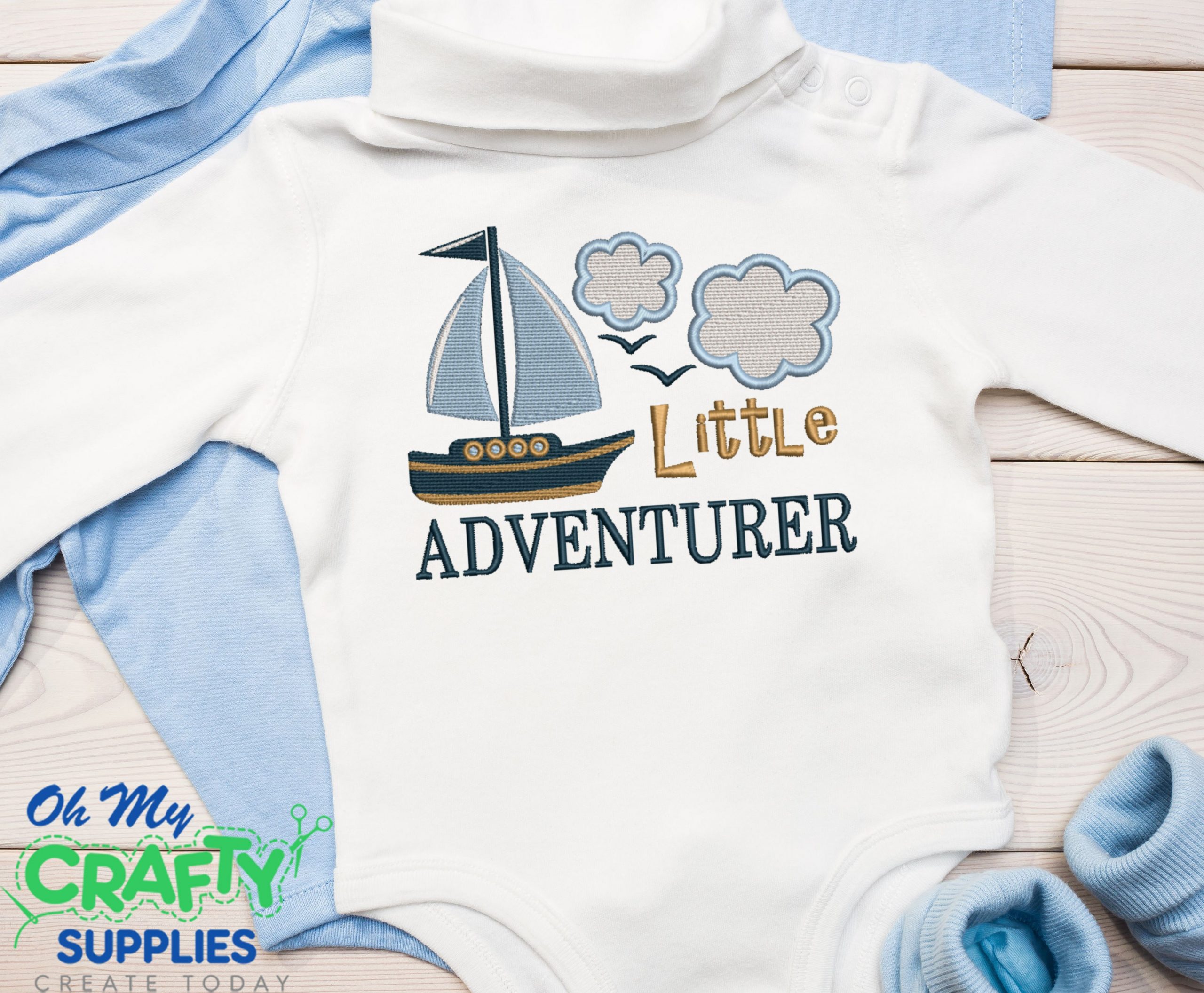 Little Adventurer Embroidery Design