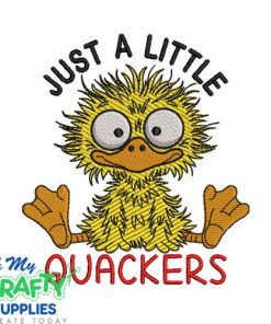 Little Quackers Embroidery Design