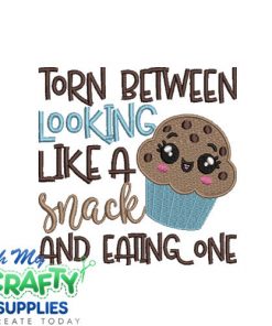 Looking like a snack Embroidery Design