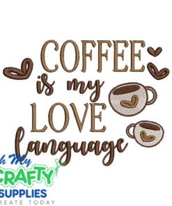 Love Language 719 Embroidery Design