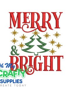Merry Bright 1013 Embroidery Design