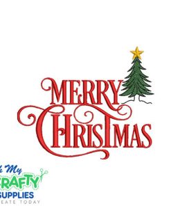 Merry Christmas 924 Embroidery Design